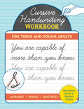 Cover Image for Cursive Handwriting Workbook for Teens and Young Adults -- Peter Pauper Press Inc, Paperback