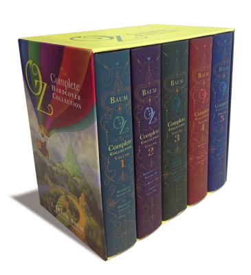 Cover Image for Oz, the Complete Hardcover Collection (Boxed Set): Oz, the Complete Collection, Volume 1; Oz, the Complete Collection, Volume 2; Oz, the Complete Coll -- L. Frank Baum, Boxed Set