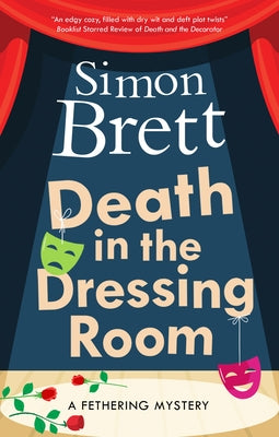 Cover Image for Death in the Dressing Room -- Simon Brett, Hardcover