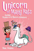 Cover Image for Unicorn of Many Hats: Another Phoebe and Her Unicorn Adventure Volume 7 -- Dana Simpson, Paperback