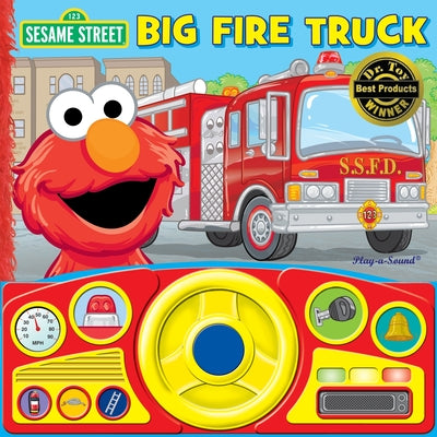Cover Image for Sesame Street: Elmo's Big Fire Truck Sound Book [With Battery] -- Pi Kids, Board Books