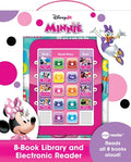Cover Image for Disney Junior Minnie: Me Reader Electronic Reader and 8-Book Library Sound Book Set [With Other and Battery] -- Pi Kids, Boxed Set