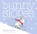 Cover Image for Bunny Slopes: (Winter Books for Kids, Snow Children's Books, Skiing Books for Kids) -- Claudia Rueda, Hardcover