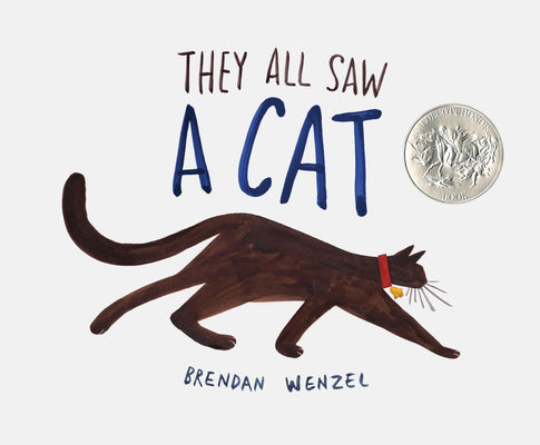 Cover Image for They All Saw a Cat -- Brendan Wenzel, Hardcover