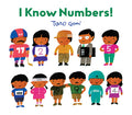 Cover Image for I Know Numbers!: (Counting Books for Kids, Children's Number Books) -- Taro Gomi, Hardcover