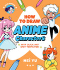 Cover Image for Draw with Mei: How to Draw Anime Characters: With Quick and Easy Templates -- Mei Yu, Paperback