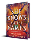 Cover Image for She Knows All the Names -- Michelle Jabès Corpora, Hardcover