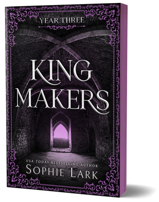 Cover Image for Kingmakers: Year Three (Deluxe Edition) -- Sophie Lark, Paperback