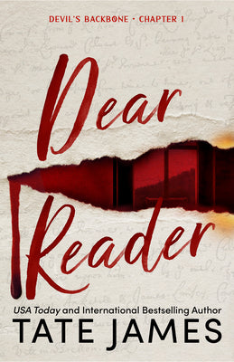 Cover Image for Dear Reader (Standard Edition) -- Tate James, Paperback