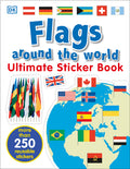 Cover Image for Ultimate Sticker Book: Flags Around the World -- DK, Paperback