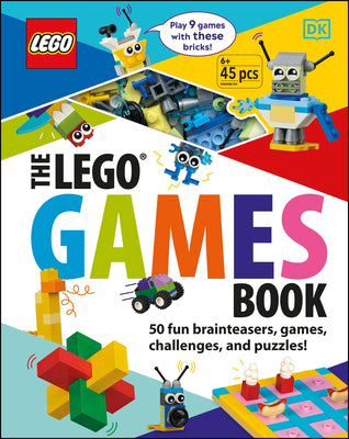 Cover Image for The Lego Games Book: 50 Fun Brainteasers, Games, Challenges, and Puzzles! -- Tori Kosara, Hardcover