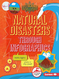 Cover Image for Natural Disasters Through Infographics -- Nadia Higgins, Paperback