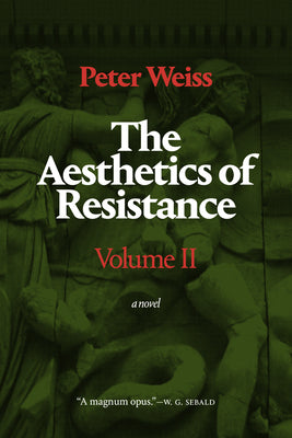Cover Image for The Aesthetics of Resistance, Volume II -- Peter Weiss, Paperback