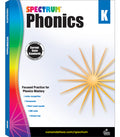 Cover Image for Spectrum Phonics, Grade K: Volume 90 -- Spectrum, Paperback