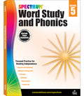 Cover Image for Spectrum Word Study and Phonics, Grade 5: Volume 84 -- Spectrum, Paperback