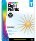 Cover Image for Spectrum Sight Words, Grade 1: Volume 103 -- Spectrum, Paperback