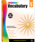 Cover Image for Spectrum Vocabulary, Grade 5: Volume 88 -- Spectrum, Paperback