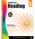 Cover Image for Spectrum Reading Workbook, Grade 5: Volume 24 -- Spectrum, Paperback