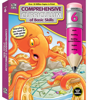 Cover Image for Comprehensive Curriculum of Basic Skills, Grade 6 -- Thinking Kids, Paperback