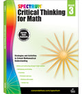 Cover Image for Spectrum Critical Thinking for Math, Grade 3: Volume 45 -- Spectrum, Paperback
