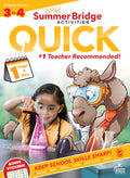 Cover Image for Summer Bridge Activities(r) Quick, Grades 3 - 4 -- Summer Bridge Activities, Paperback