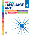 Cover Image for Spectrum Language Arts Workbook, Grade K -- Spectrum, Paperback