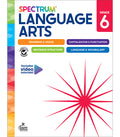 Cover Image for Spectrum Language Arts Workbook, Grade 6 -- Spectrum, Paperback