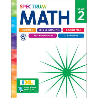 Cover Image for Spectrum Math Workbook, Grade 2 -- Spectrum, Paperback