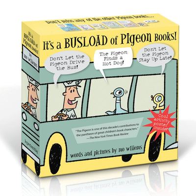 Cover Image for A Busload of Pigeon Books: Great for Holiday Gifting! -- Mo Willems, Hardcover