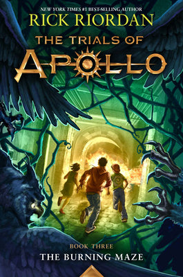 Cover Image for Burning Maze, The-Trials of Apollo, the Book Three -- Rick Riordan, Paperback