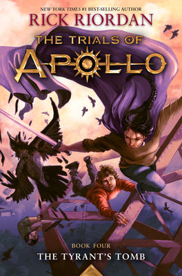 Cover Image for Tyrant's Tomb, The-The Trials of Apollo, Book Four -- Rick Riordan, Paperback