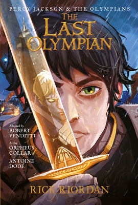 Cover Image for The Percy Jackson and the Olympians: Last Olympian: The Graphic Novel -- Rick Riordan, Paperback