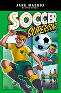 Cover Image for Soccer Superstar -- Jake Maddox, Paperback