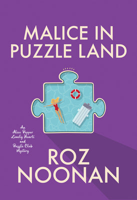 Cover Image for Malice in Puzzle Land -- Roz Noonan, Hardcover