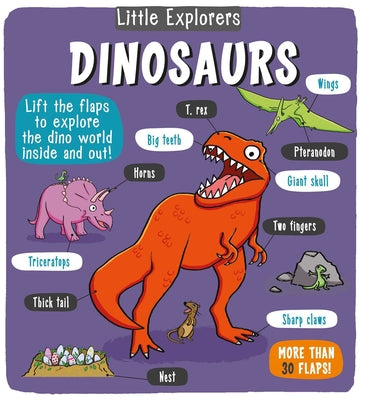Cover Image for Little Explorers: Dinosaurs -- Little Bee Books, Hardcover