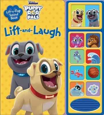 Cover Image for Disney Junior Puppy Dog Pals: Lift-And-Laugh Lift-A-Flap Sound Book [With Battery] -- Disney Storybook Art Team, Board Books