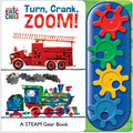Cover Image for World of Eric Carle: Turn, Crank, Zoom! a Stem Gear Sound Book [With Battery] -- Pi Kids, Board Books