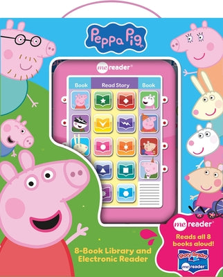 Cover Image for Peppa Pig: Me Reader 8-Book Library and Electronic Reader Sound Book Set [With Electronic Reader and Battery] -- Alan Ball, Hardcover