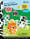Cover Image for Baby Einstein: On the Farm! Reusable Sticker Book -- Pi Kids, Paperback