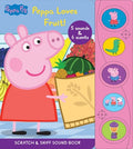 Cover Image for Peppa Pig: Peppa Loves Fruit Scratch & Sniff Sound Book [With Battery] -- Pi Kids, Board Books