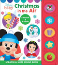 Cover Image for Disney Baby: Christmas in the Air Scratch & Sniff Sound Book [With Battery] -- Pi Kids, Board Books