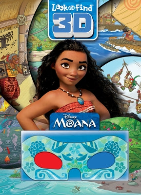 Cover Image for Disney Moana: Look and Find 3D -- Pi Kids, Hardcover