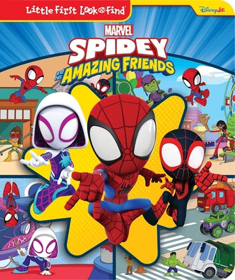 Cover Image for Disney Junior Marvel Spidey and His Amazing Friends: Little First Look and Find -- Pi Kids, Board Books