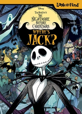 Cover Image for Disney Tim Burton's the Nightmare Before Christmas Look and Find -- Pi Kids, Hardcover