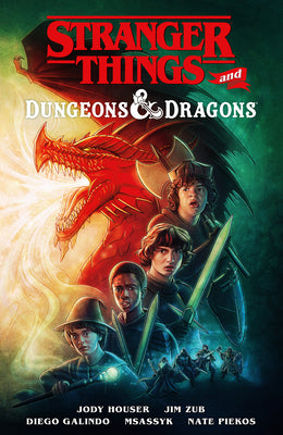Cover Image for Stranger Things and Dungeons & Dragons (Graphic Novel) -- Jody Houser, Paperback