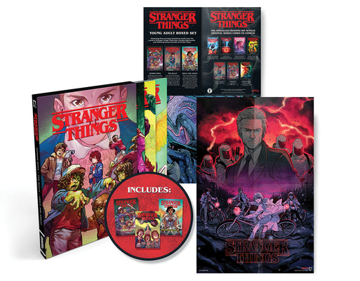Cover Image for Stranger Things Graphic Novel Boxed Set (Zombie Boys, the Bully, Erica the Great) -- Greg Pak, Paperback
