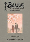 Cover Image for Blade of the Immortal Deluxe Volume 10 -- Hiroaki Samura, Hardcover