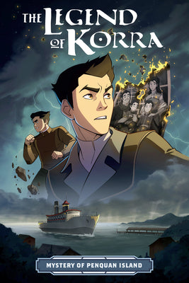 Cover Image for The Legend of Korra: The Mystery of Penquan Island -- Kiku Hughes, Paperback