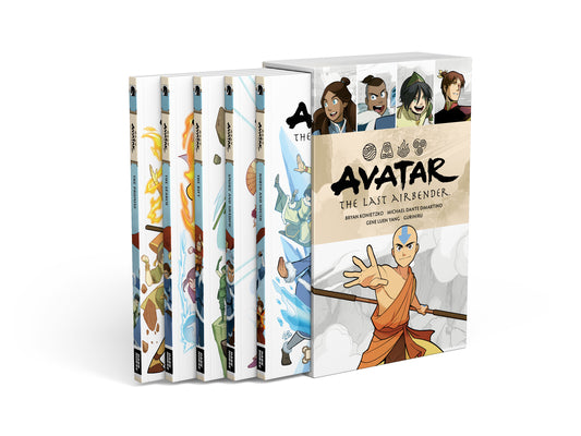 Cover Image for Avatar: The Last Airbender Omnibus Boxed Set -- Gene Luen Yang, Paperback