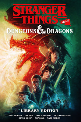 Cover Image for Stranger Things and Dungeons & Dragons Library Edition -- Jim Zub, Hardcover